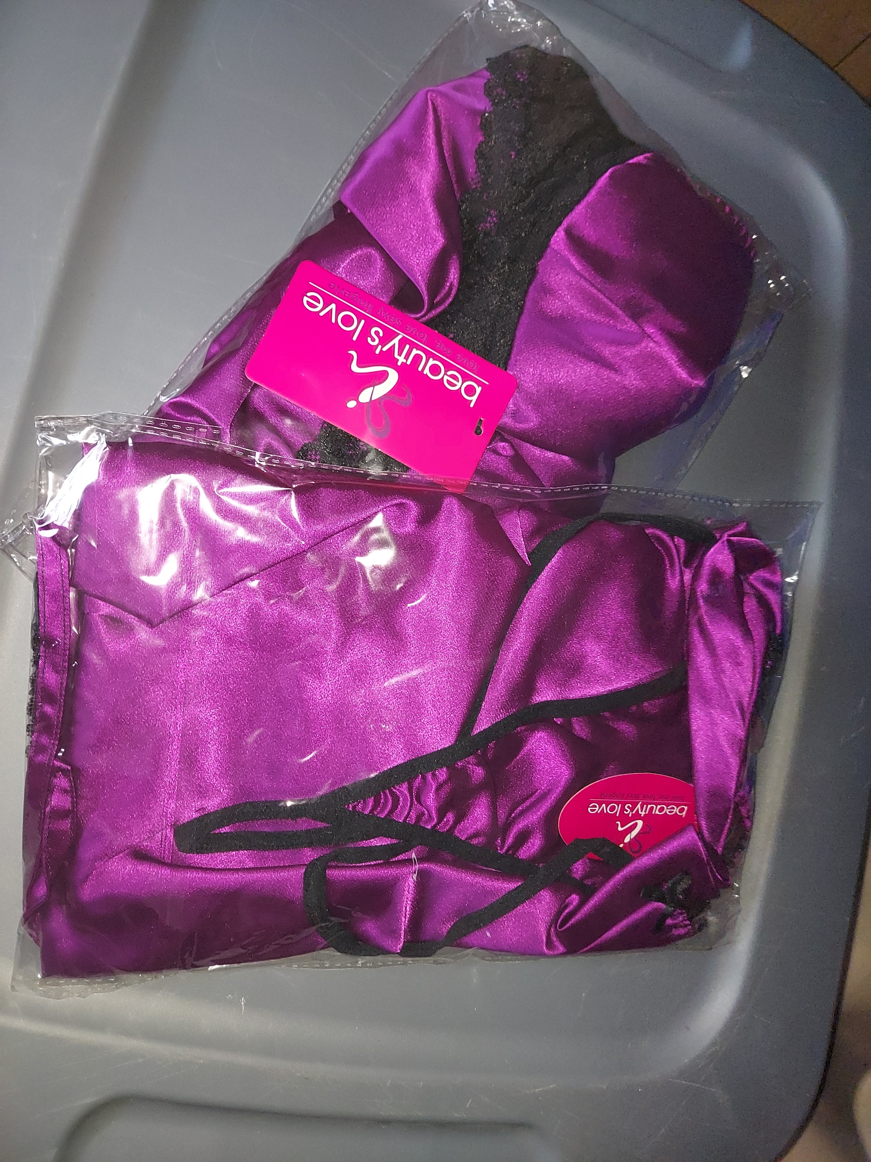 Short Satin Nighty
